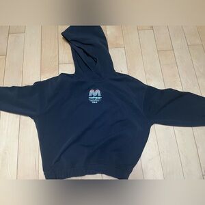lululemon athletica x MadHappy Black Hoodie Cropped Sweater